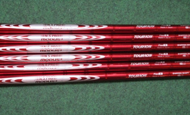 超激得，超激得，HOT MODUS3 TOUR105X レッドバージョン 5 P－6本(日本シャフト)｜売買されたオークション情報、yahooの商品情報をアーカイブ公開 - オークファン 部品
