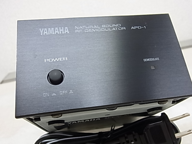 YAMAHA □YAMAHA□LDプレーヤー用RFデモジュレーター□APD-1□中古□