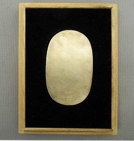 純銀　慶長小判　現代工芸品　　銀1000　37，5g　中古　共箱　　大蔵省造幣局刻印