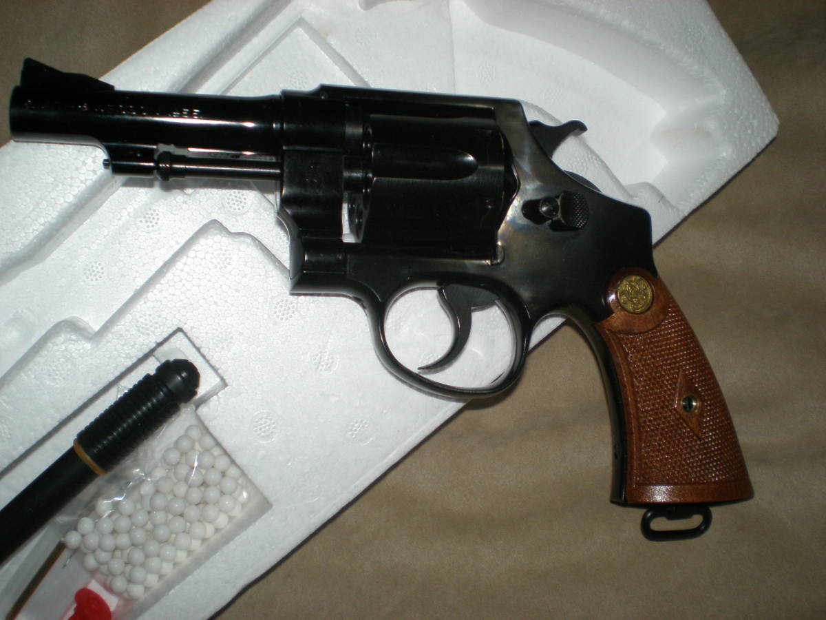 リボルバーリリー風グリップ付きタナカ M1917 HWガスガン ペガサス