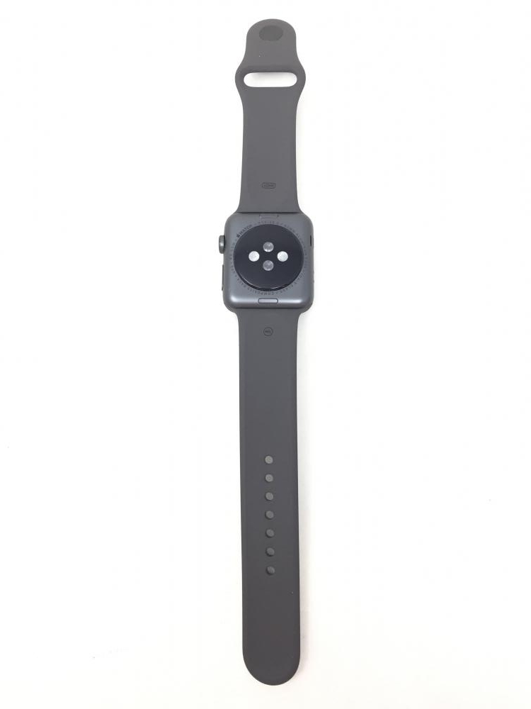 267【中古】 Apple Watch Series3　GPS 42mm　スペースグレイアルミニウムケース スポーツバンド /060