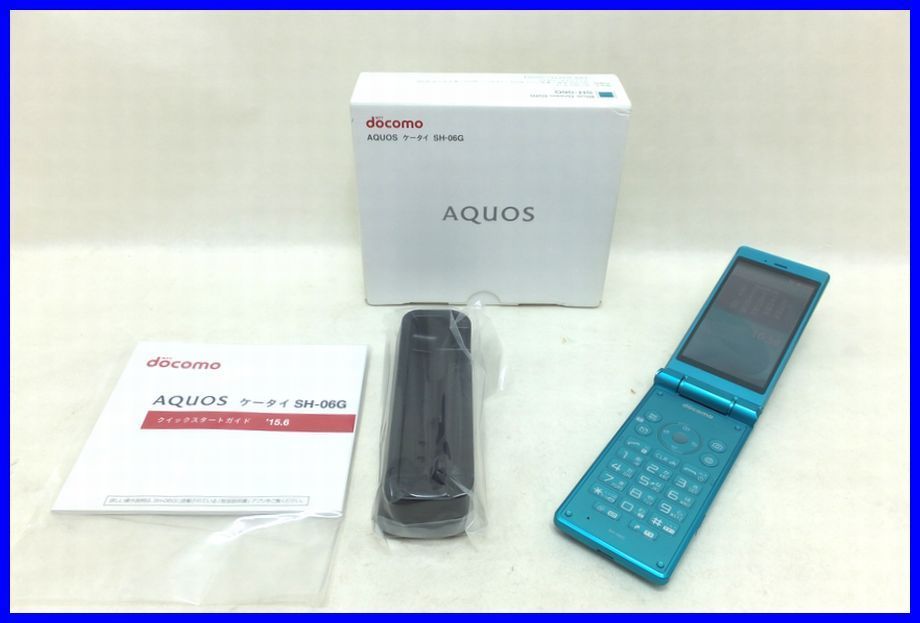 未使用】docomo AQUOS SH-06G ホワイト値下げ 未使用，開封・SIMロック