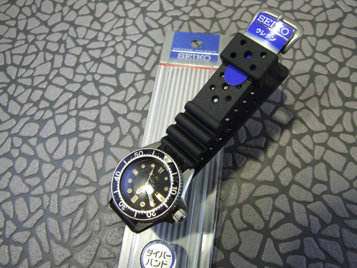 新品セイコーベルト仕様　セイコー ダイバー 150m 　 2625-0010 クオーツ 1980年製 USED Seiko　小ぶりなモデルをお探しの方に