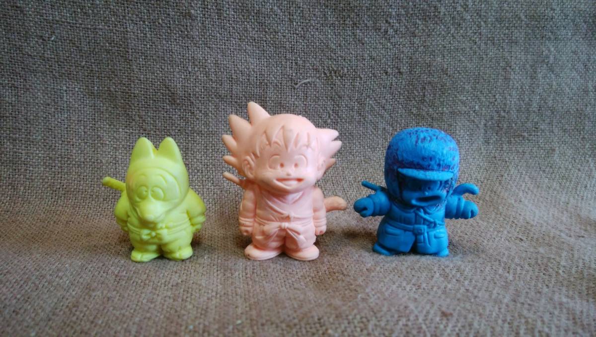 ドラゴンボール 消しゴム フィギュア ドラ消し 孫悟空 ゴクウ シュウ 3体 セット まとめて まとめ売り 全長約3 2cm 約4cm ドラゴンボール 売買されたオークション情報 Yahooの商品情報をアーカイブ公開 オークファン Aucfan Com