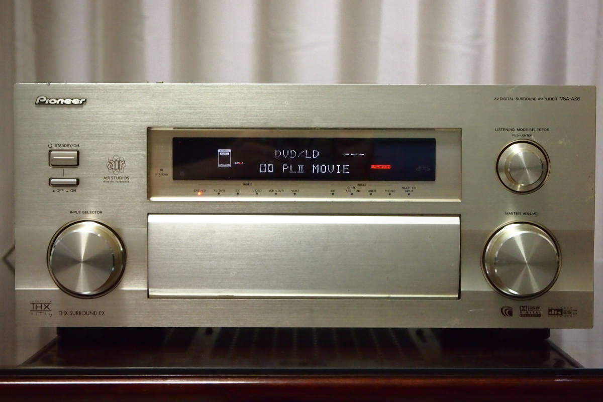 Pioneer パイオニア VSA-AX8 AVアンプ VSA-AX8の仕様 - 音響機器 用