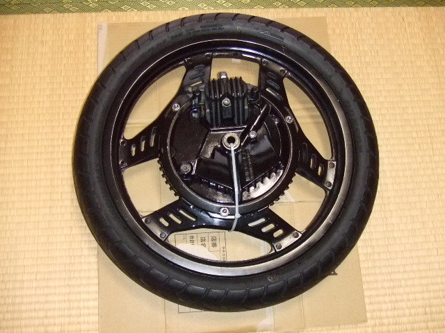 バイク s*a様 CBX550F フロントホイール