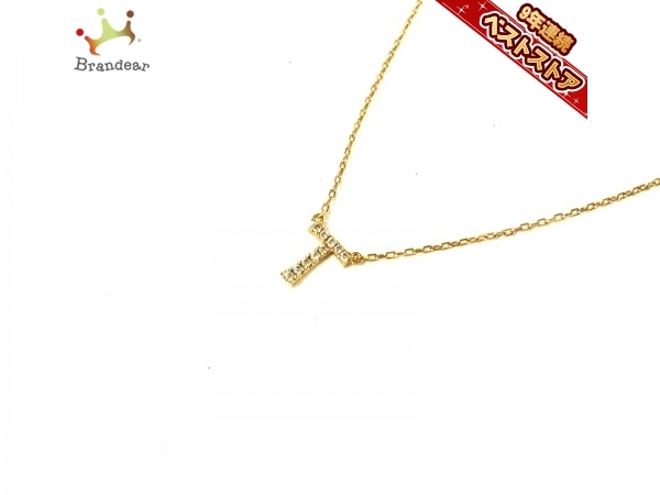 アーカー AHKAH ネックレス K18YG×ダイヤモンド 10Pダイヤ/0.04 