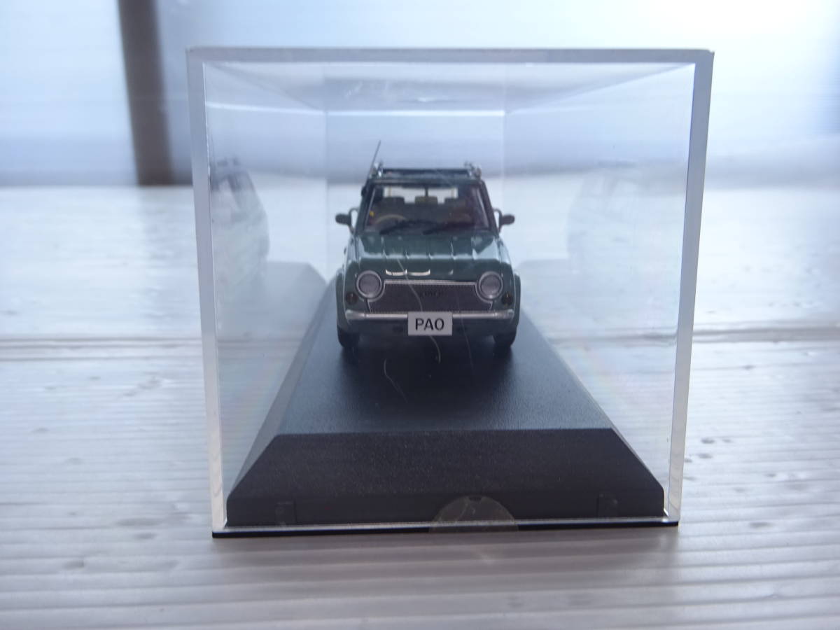 1⁄43 日産 パオ 京商 ミニカー | テラコッタ キャンバストップ Pao 