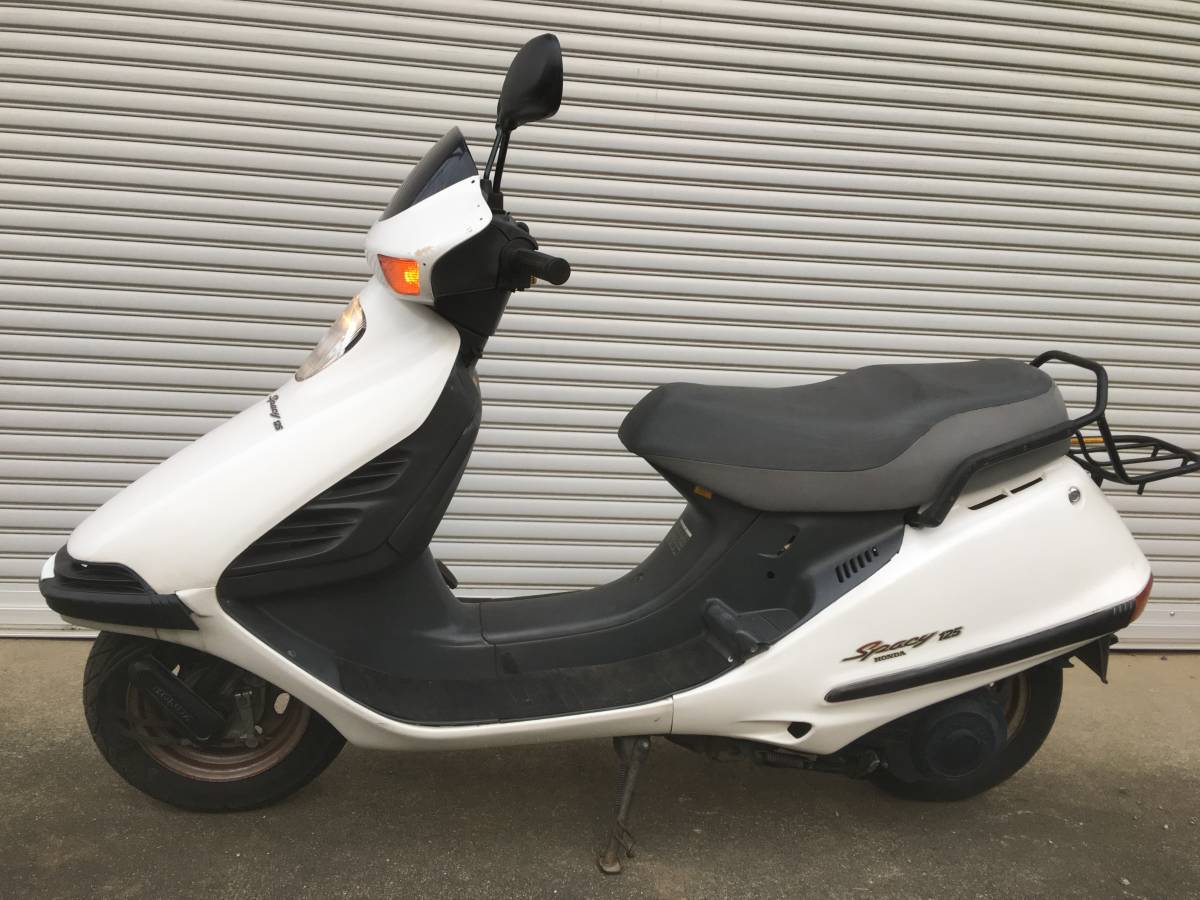 Yahoo!オークション - 「スペイシー jf03」(ホンダ)(オートバイ車体)の 