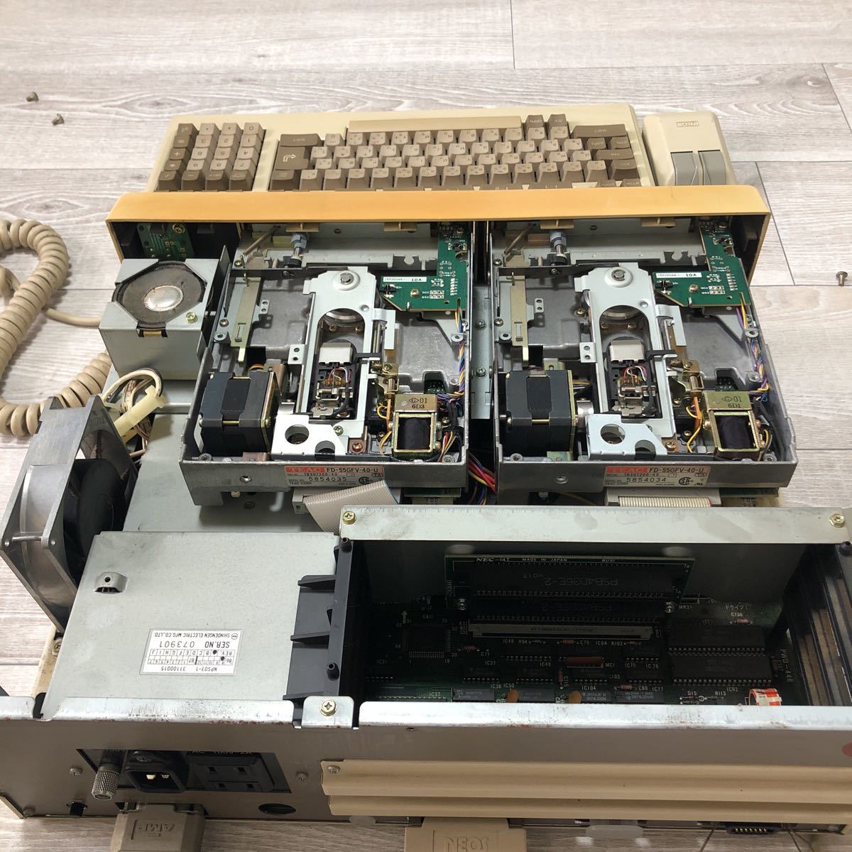 NEC PC-8801mkⅡmr+ モニタ PC-KD854 セットジャンク品 【公式通販】
