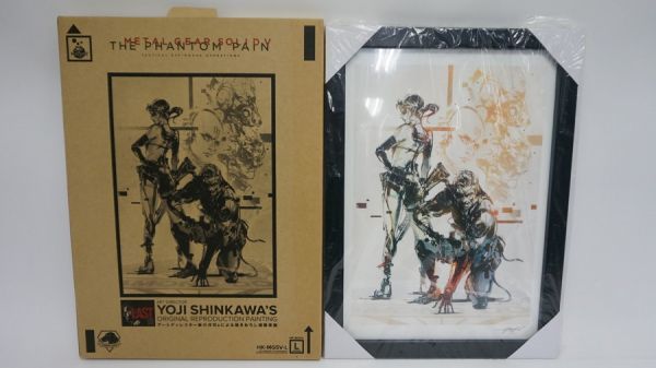059 n5946 Happyくじ METAL GEAR SOLID V LAST賞 描きおろし複製原画