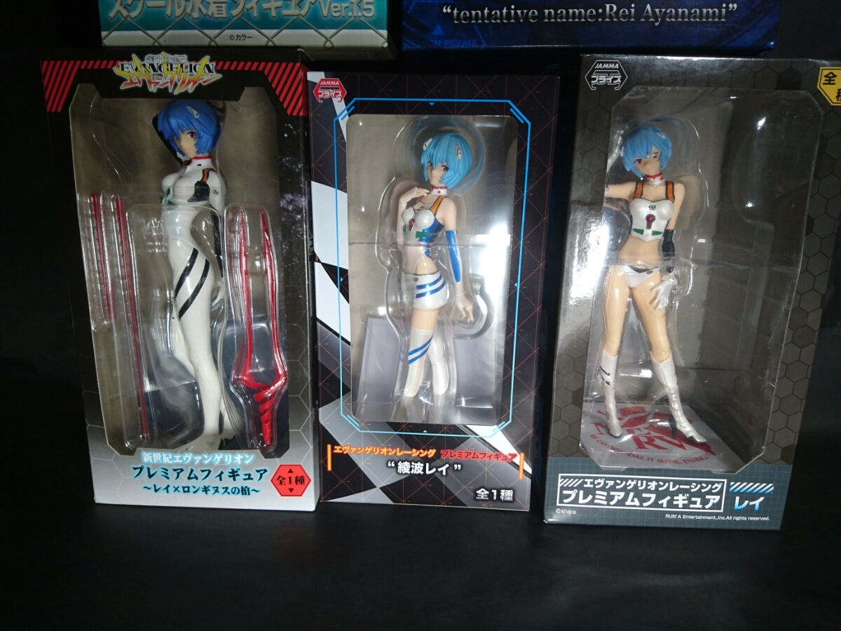 未開封 エヴァ 綾波レイ フィギュア プレミアム レーシング_2