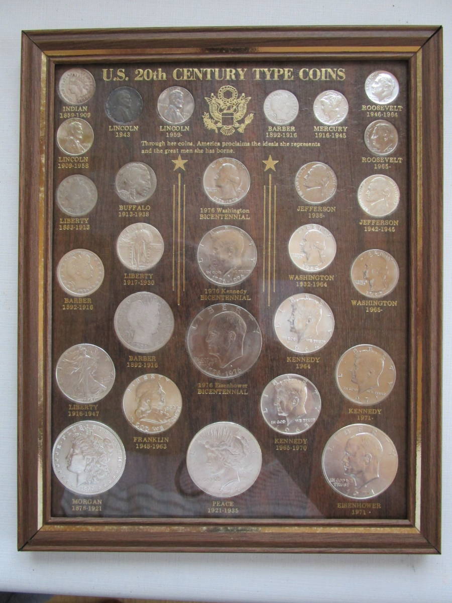 20世紀貨幣コレクション Century 20th Type Coins U.S. Set - Coin Collection United States