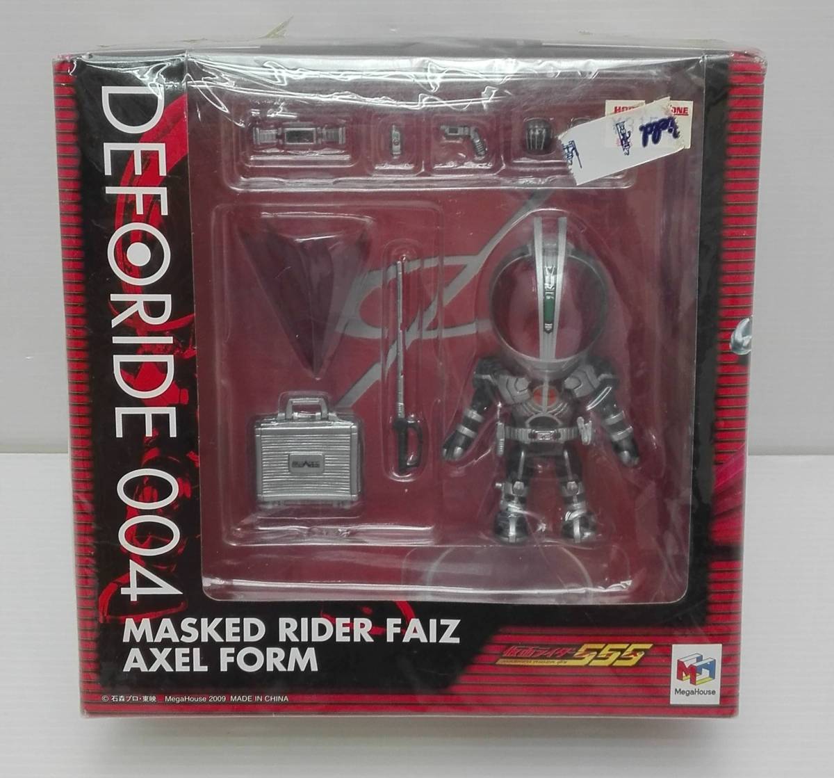 DEFORIDE 004 仮面ライダー 555 ファイズ アクセルフォーム メガハウス