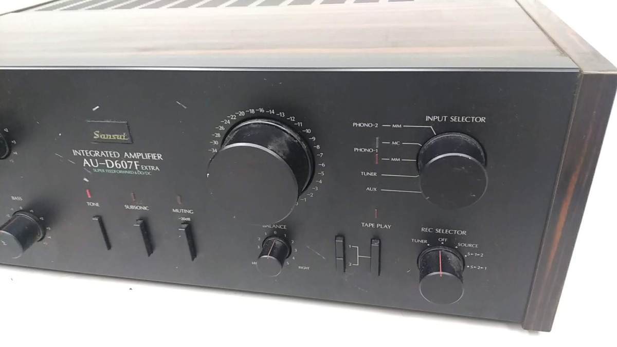 サンスイ プリメインアンプ AU-D607F SANSUI Sansui | AU-D607F｜Yahoo