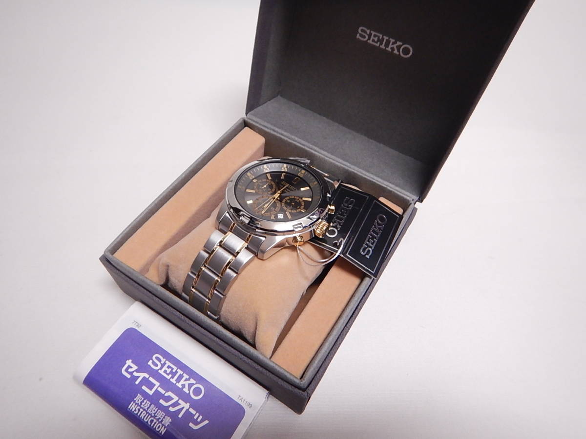 SEIKO 4T53-00C0 クロノグラフ - セイコー 時計 デイト Yahoo 
