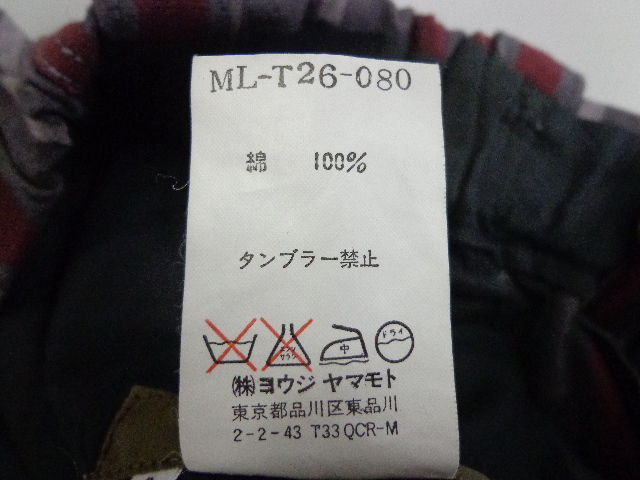 Y's 美品 90's Y's for men ワイズ フォーメン Yohji Yamamoto