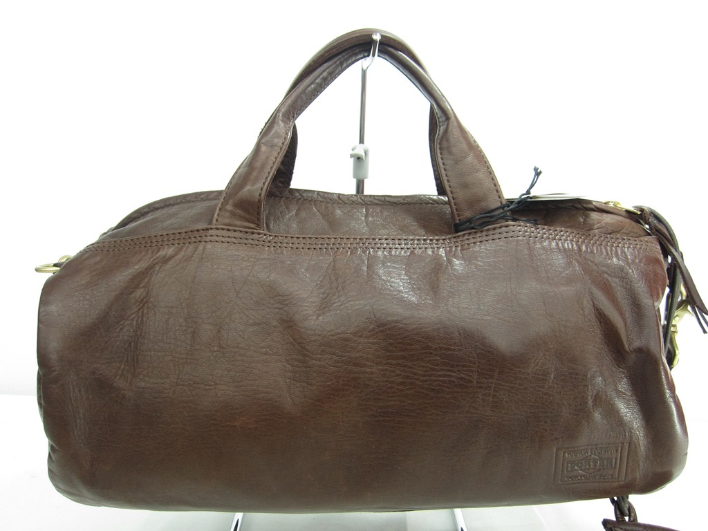 中古品 PORTER ポーター FRANK 2WAY ボストン Sサイズ ショルダー