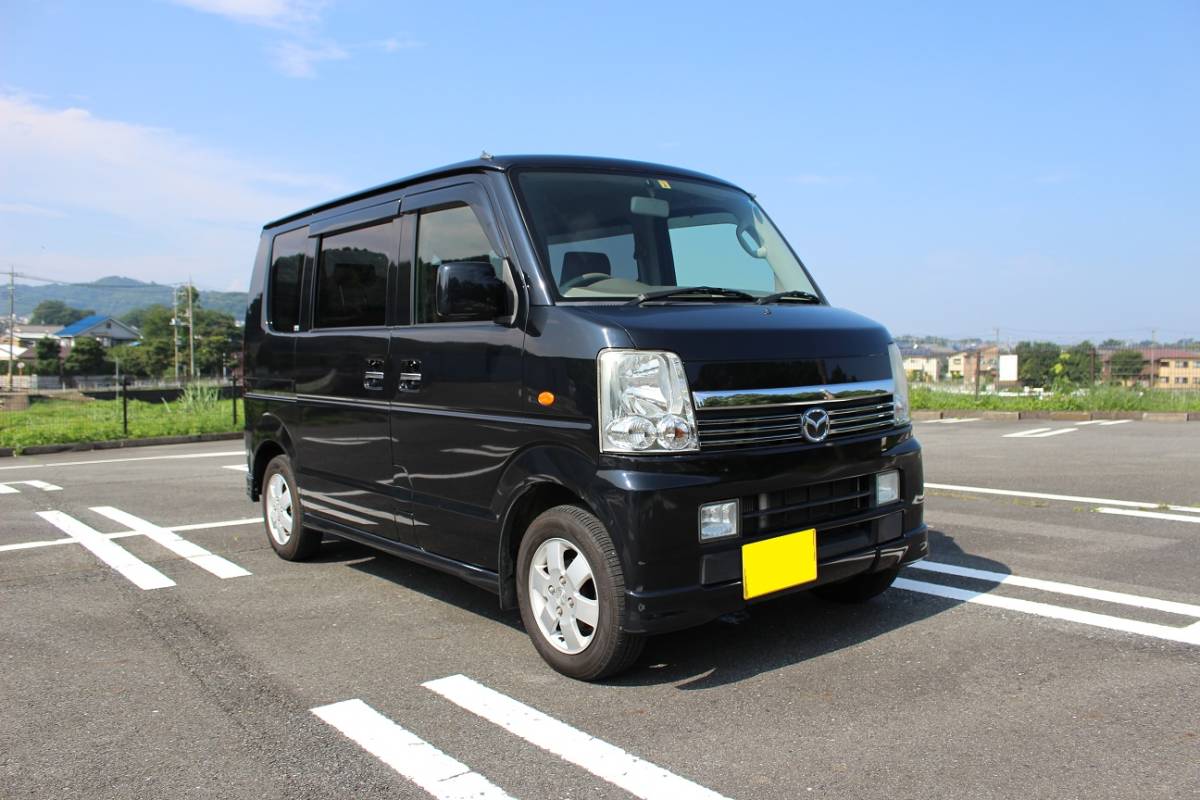 ☆【車検2年4月】19年スクラムワゴンPZターボ パワースライドドア ETC 純正アルミ 機関良好☆