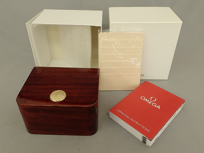 オメガ OMEGA 中古 木箱 空箱 ケース 箱 取扱説明書 パスケース 中古