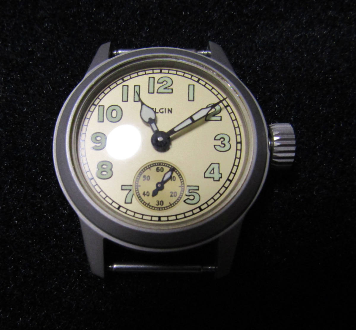 ELGIN エルジン A-554 手巻き TYPE ミリタリーウォッチ ミリタリー 