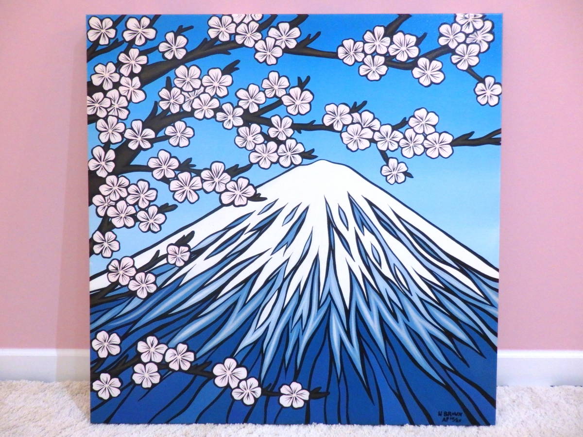 Heather Brown ヘザーブラウン Mt.Fuji 富士山 桜 AP artist proof 10 