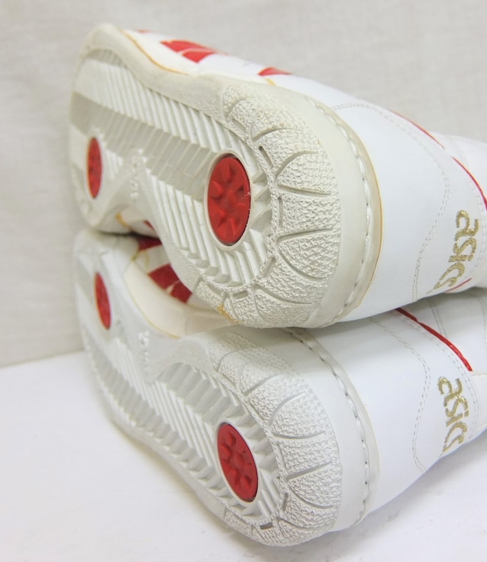 asics アシックス ALL JAPAN 白赤 25.5cm オールジャパン バスケット