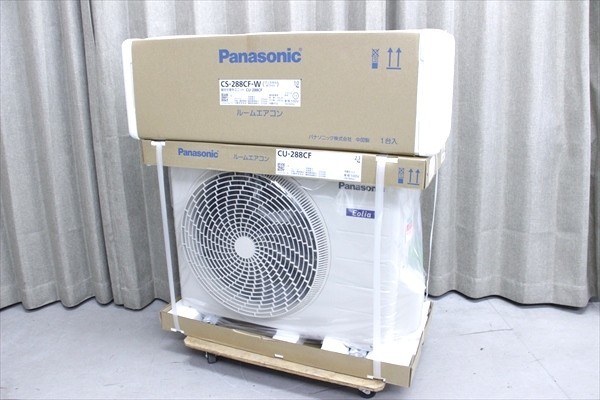 【新品】 Panasonic パナソニック ルームエアコン エオリア CS-288CF 100V 2.8kw 10畳用 2018年製 5946/820