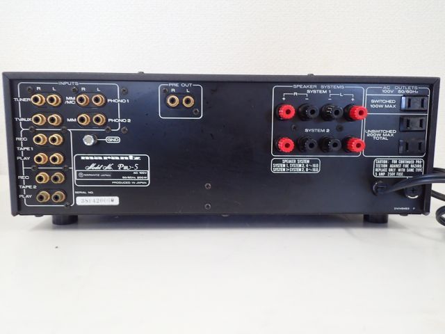 Marantz PM-5 ステレオプリメインアンプ マランツ オーディオ機器 Ψ