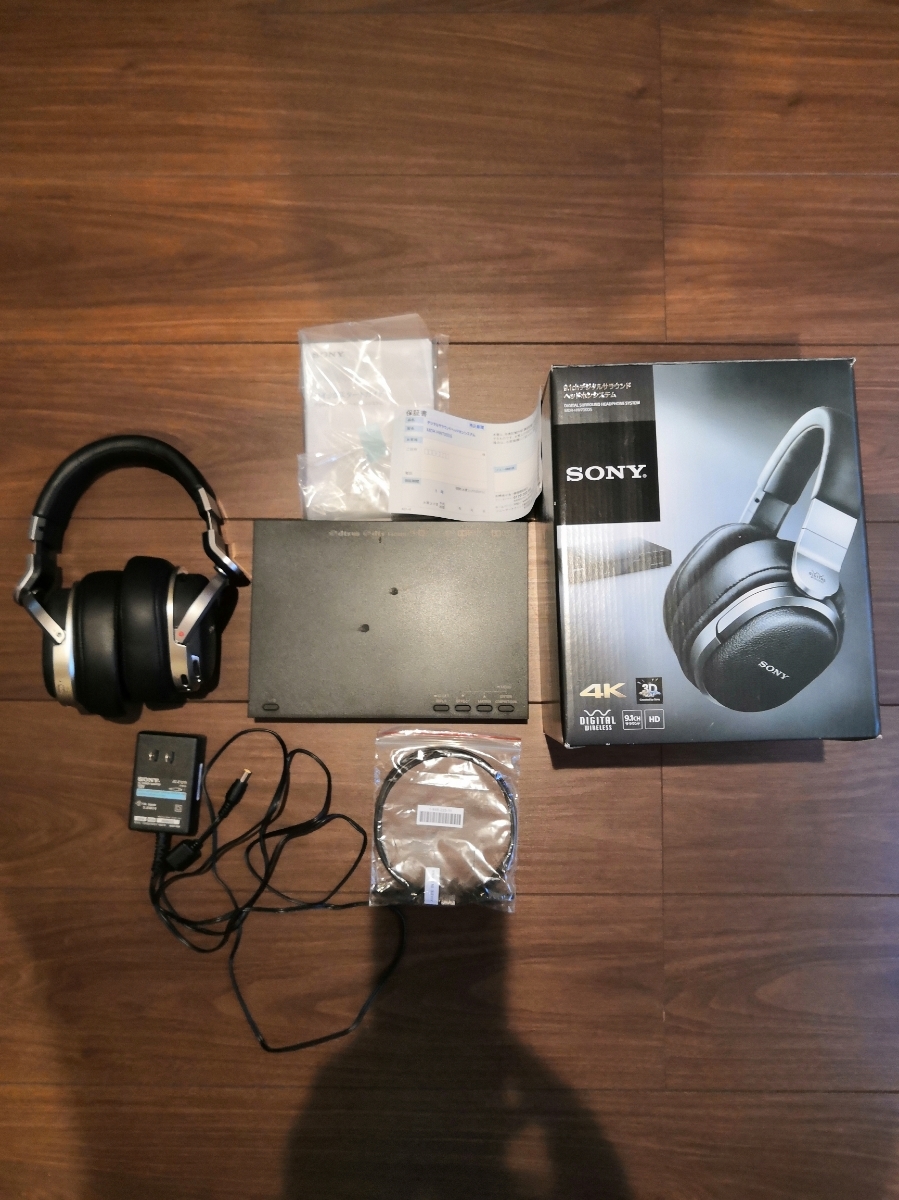 中古 SONY サラウンドヘッドホン MDR-HW700DS _1