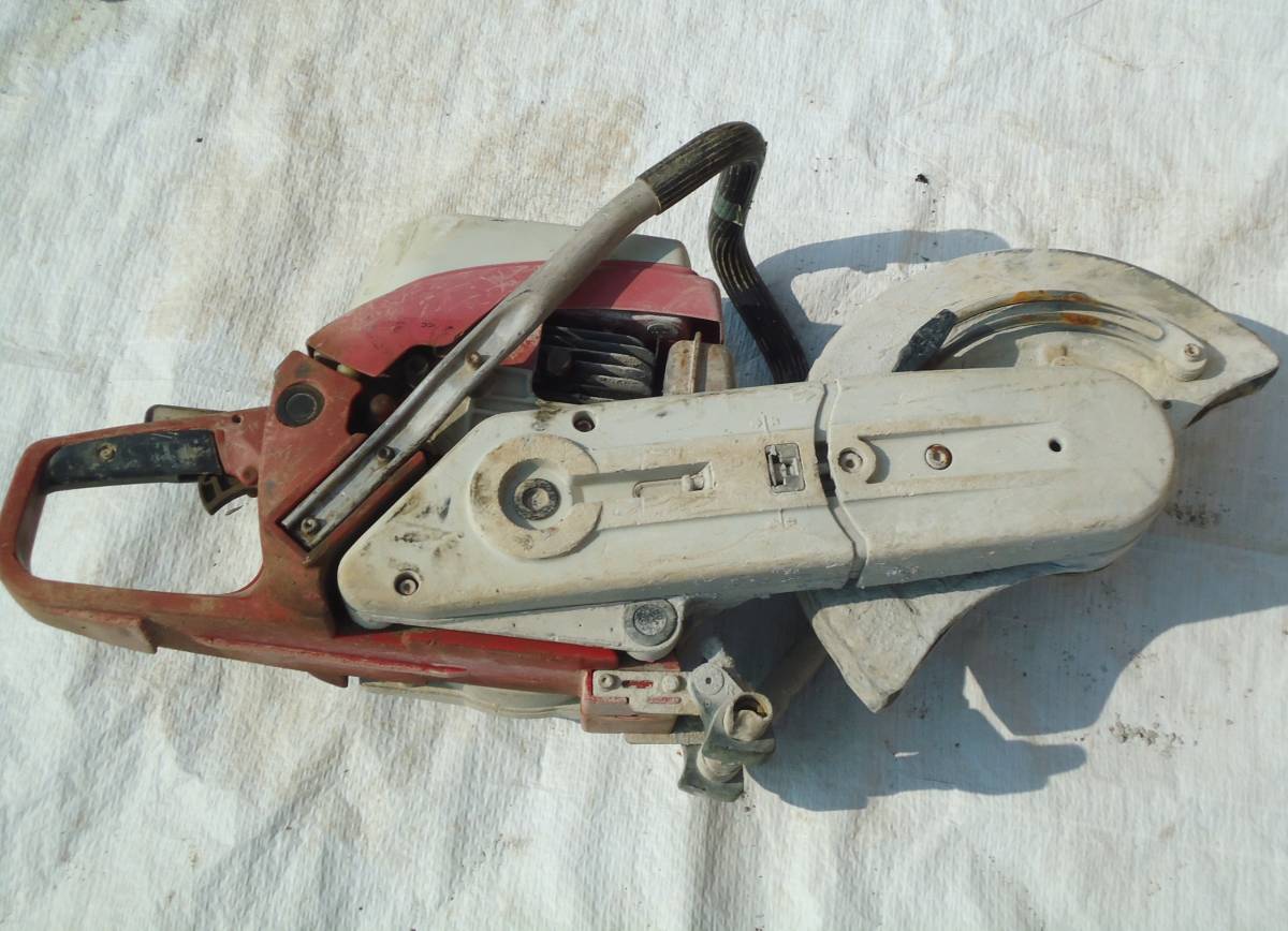 『19100』新ダイワ　EC7500S　コンクリート　エンジンカッター　ソフトスタート　パワーカッター　shindaiwa　中古　茨城県_2