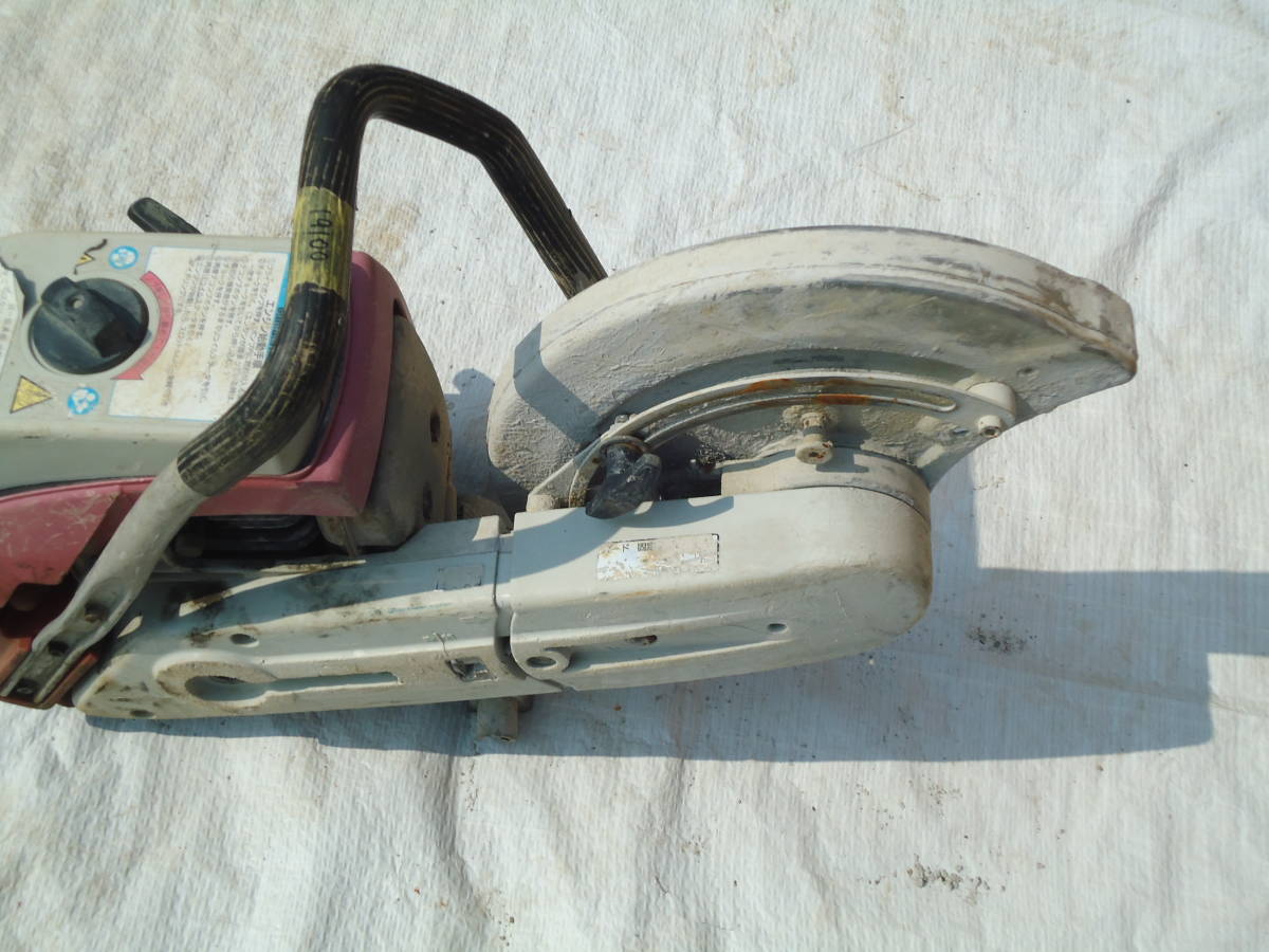 『19100』新ダイワ　EC7500S　コンクリート　エンジンカッター　ソフトスタート　パワーカッター　shindaiwa　中古　茨城県_3