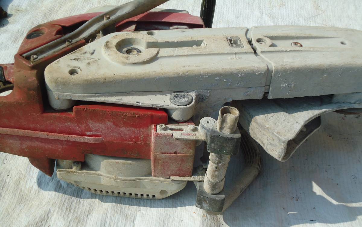 『19100』新ダイワ　EC7500S　コンクリート　エンジンカッター　ソフトスタート　パワーカッター　shindaiwa　中古　茨城県_5