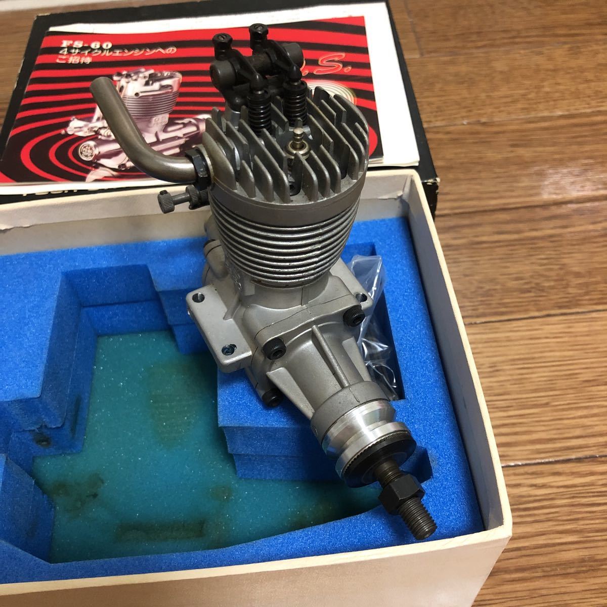 現状品⁄動作未確認 O.S. 4サイクルエンジン FS-60 FOUR-STROKE OS FS-60