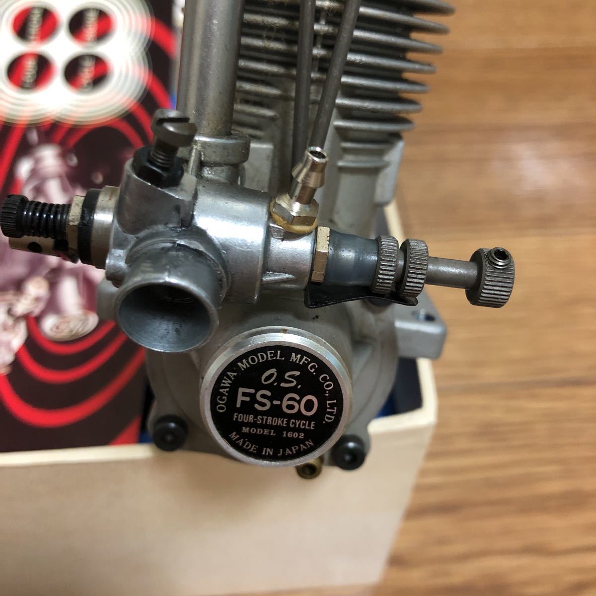現状品⁄動作未確認 O.S. 4サイクルエンジン FS-60 FOUR-STROKE OS FS-60