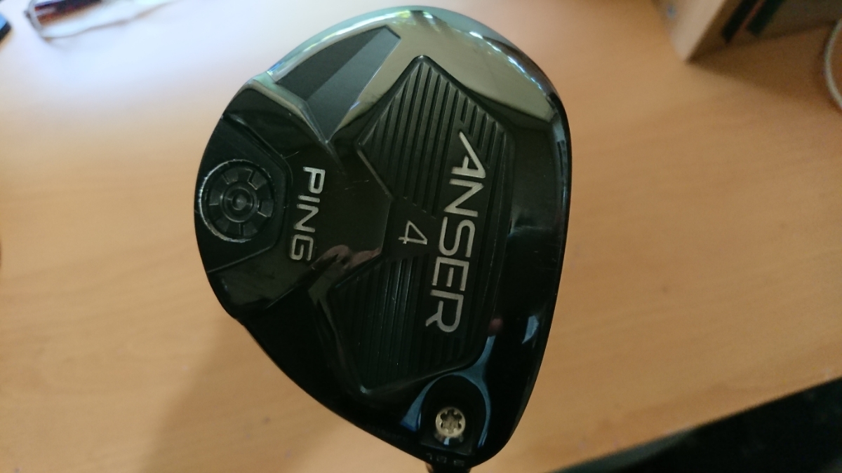 ピン PING アンサー ANSER 4W 16.5度 クロカゲシルバーTini 70 S