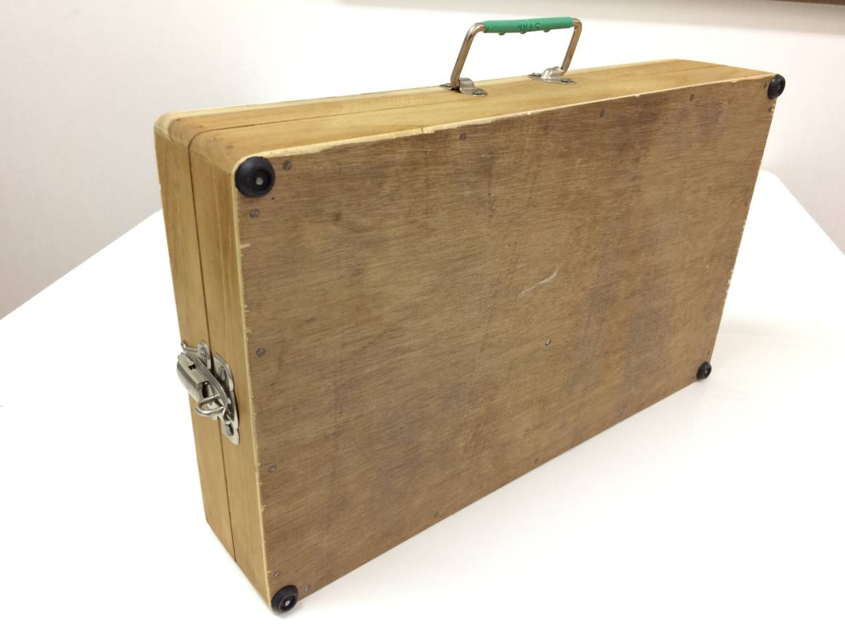 糸を紡ぐボックスチャルカ　糸車　_4