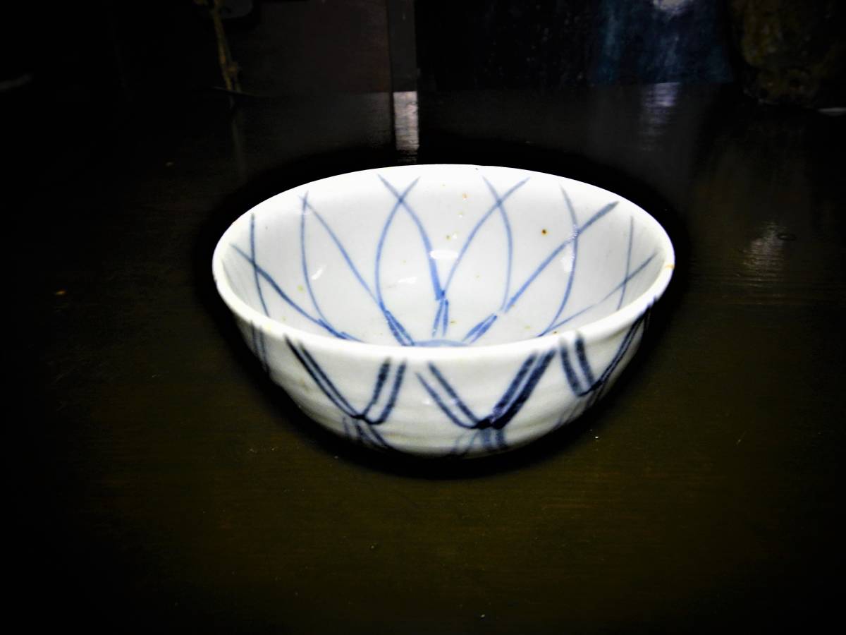 古伊万里 くらわんか 総網手紋茶碗 江戸中期 珍品 状態良好 検索 