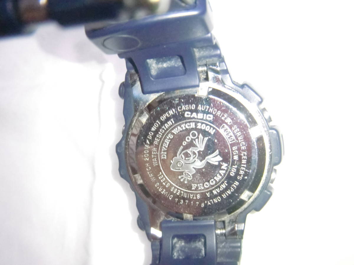 フロッグマン G-SHOCK CASIO FROGMAN BGW-103K 御蔵島 イルクジ 限定 