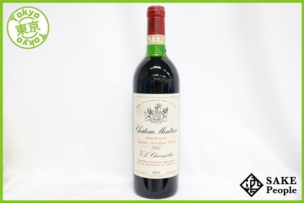 シャトー 750ml モンローズ 1986の通販 0 Château Montrose 赤ワイン