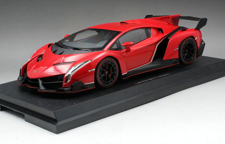 ◇京商 1/18 ランボルギーニ ヴェネーノ Veneno 赤 KYOSHO 京商
