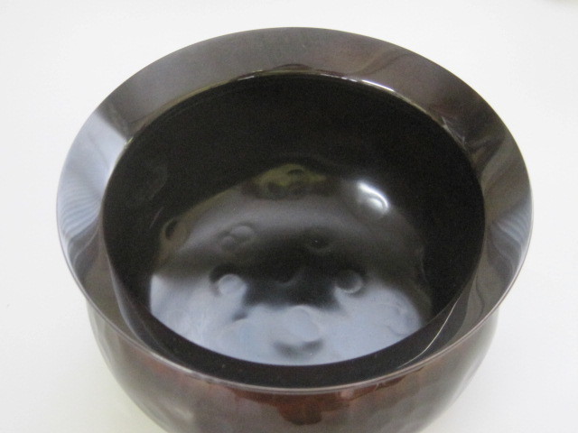 現状渡し 十一代中川浄益作 建水 茶道具 アンティーク、コレクション