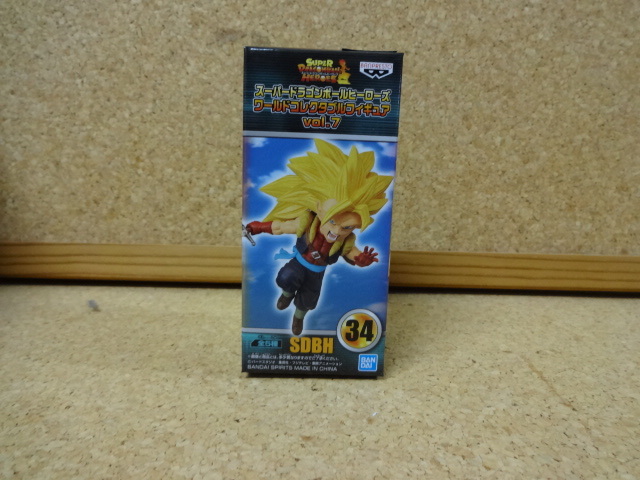 ◆スーパードラゴンボールヒーローズ　ワールドコレクタブルフィギュア VOL.7　ゼノ_1