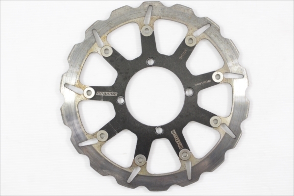 Dトラッカー[13社外BRAKINGフロントブレーキローター ブレーキング]検KLX250S｝A