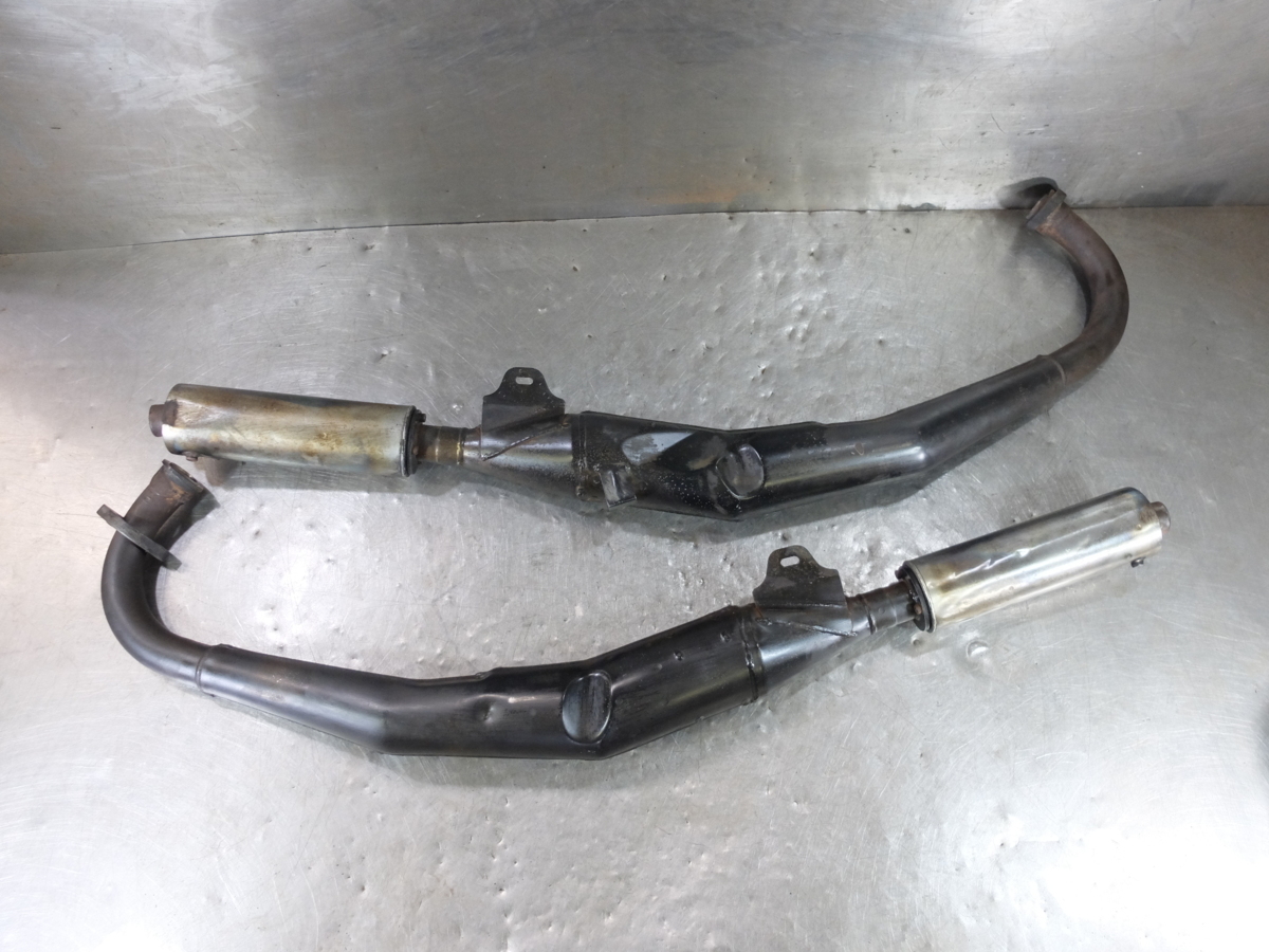 RZ250R 29L 純正マフラー 純正チャンバー 左右セット 美品 検RZ250 4L3 