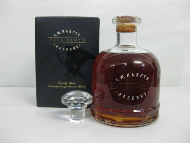 プレジデント リザーブ 未開栓 飲料 I.W.ハーパー 古酒 PRESIDENT'S IW