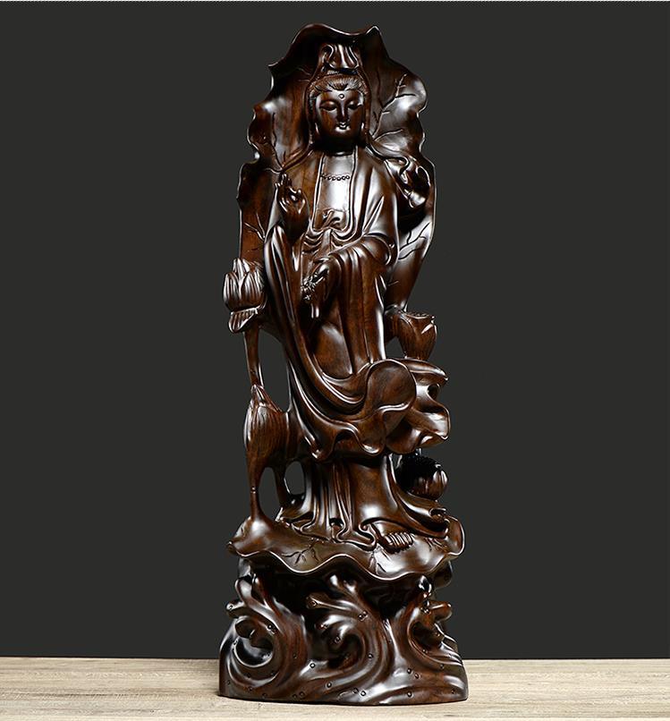 仏教工芸品総楠製井波彫刻極上彫木彫仏像毘沙門天立像 公式通販 高30cm