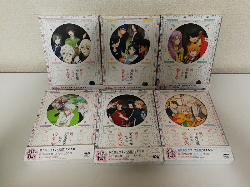 全6巻セット]続 刀剣乱舞-花丸- 其の一~六(Blu-ray Disc) ブルーレイ