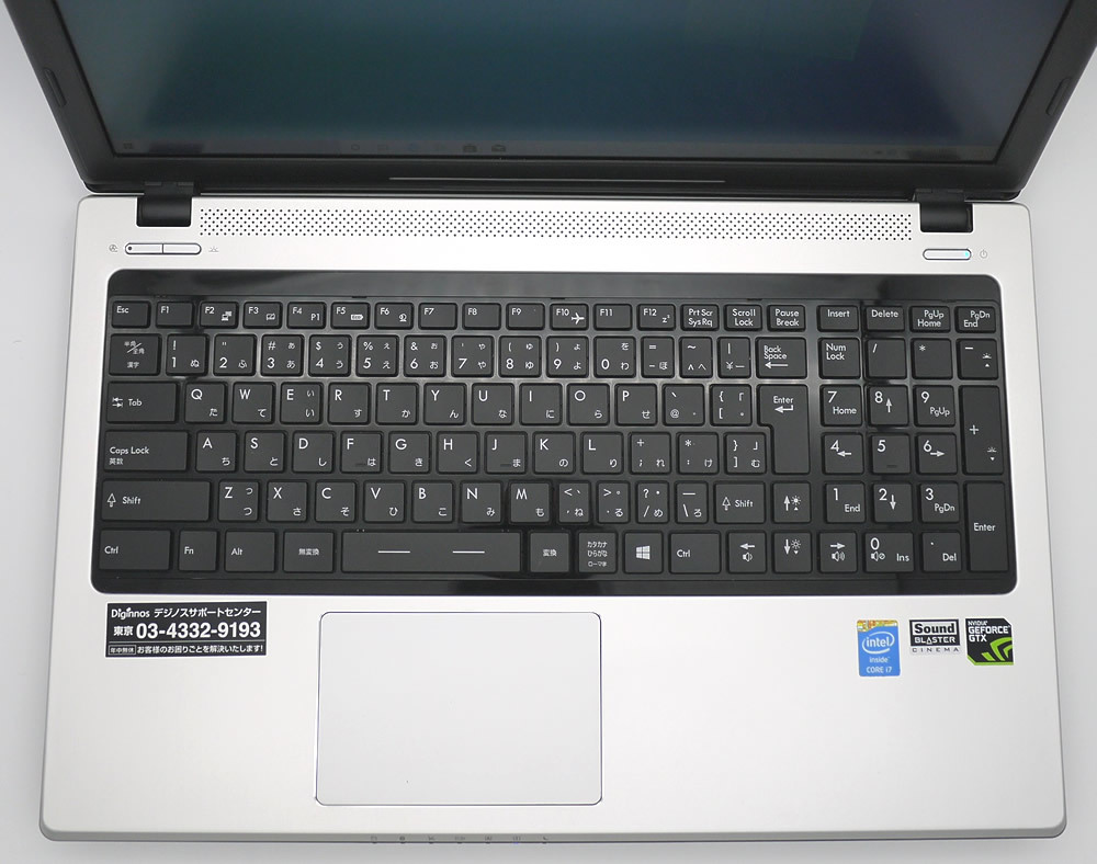 Dospara ゲーミングノートPC GALLERIA QF765HE Core i7-4700MQ/メモリ