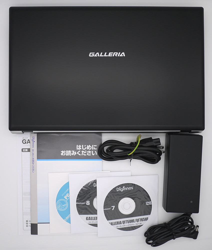 GALLERIA ゲーミングノートPC QF765HE Dospara ゲーミングノートPC GALLERIA QF765HE Core i7-4700MQ/メモリ